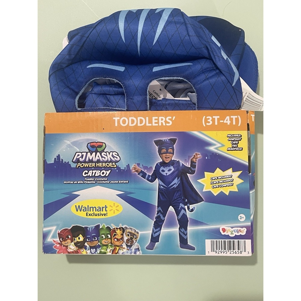 PJ Masks Catboy Costume Dress for Toddlers 3T-4T Power Heroes Halloween Costume